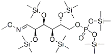 (2R,3R,4R,5S)-6-(メトキシイミノ)-2,3,4,5-テトラキス[(トリメチルシリル)オキシ]ヘキシル ジトリメチルシリル ホスファート