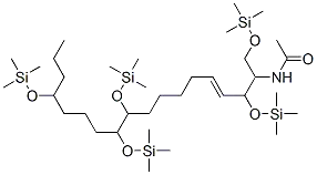 N-[2,9,10,14-테트라키스[(트리메틸실릴)옥시]-1-[[(트리메틸실릴)옥시]메틸]-3-헵타데세닐]아세트아미드