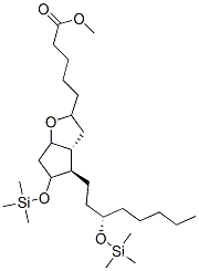 (15S)-6,9-에폭시-11,15-비스[(트리메틸실릴)옥시]프로스탄-1-오산 메틸 에스테르