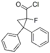 1-플루오로-2,2-디페닐시클로프로판카르보닐 염화물