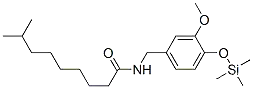 N-[[3-メトキシ-4-(トリメチルシロキシ)フェニル]メチル]-8-メチルノナンアミド