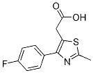 5-티아졸아세트산, 4-(4-플루오로페닐)-2-메틸-