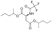 N-(트리플루오로아세틸)-L-아스파르트산 비스(1-메틸부틸) 에스테르