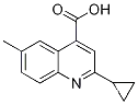 4-퀴놀린카르복실산, 2-시클로프로필-6-메틸-(9CI)