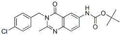 카르밤산, [3-[(4-클로로페닐)메틸]-3,4-디히드로-2-메틸-4-옥소-6-퀴나졸리닐]-, 1,1-디메틸에틸 에스테르(9CI)