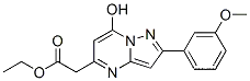 피라졸로[1,5-a]피리미딘-5-아세트산, 7-하이드록시-2-(3-메톡시페닐)-, 에틸 에스테르(9CI)