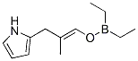 ジエチル[2-メチル-3-(1H-ピロール-2-イル)-1-プロペニルオキシ]ボラン