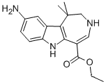 아제피노[4,5-b]인돌-5-카르복실산, 9-아미노-1,2,3,6-테트라히드로-1,1-디메틸-, 에틸 에스테르