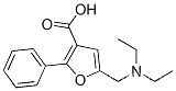 5-디에틸아미노메틸-2-페닐-푸란-3-카르복실산
