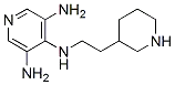 4-[2-(3-피페리딜)에틸아미노]피리딘-3,5-디아민