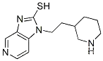 1-[2-(3-ピペリジル)エチル]-1H-イミダゾ[4,5-c]ピリジン-2-チオール