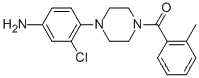 [4-(4-아미노-2-클로로-페닐)-피페라진-1-일]-O-톨릴-메타논