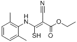 에틸 2-시아노-3-(2,6-다이메틸라니닐리노)-3-메르캅토아크릴레이트