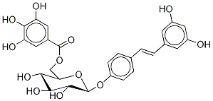 Trans-resveratrol4'-o-beta-d-glucuronide