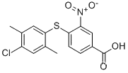 4-[(4-CHLORO-2,5-디메틸페닐)티오]-3-니트로벤조산