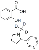 (+/-)-니코틴-D3 살리실산염