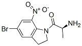 1-[(S)-2-アミノ-1-オキソプロピル]-5-ブロモ-2,3-ジヒドロ-7-ニトロ-1H-インドール