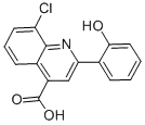8- 클로로 -2- (2- 하이드 록시-페닐)-퀴놀린 -4- 카복실산