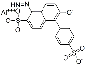 알루미늄(+3) 양이온: 6-옥시도-5-(4-설포네이토페닐)디아제닐-나프탈렌 -2-설포네이트