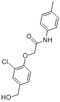 2- [2- 클로로 -4- (히드 록시 메틸) 페녹시] -N- (4- 메틸페닐) 아세트 아미드