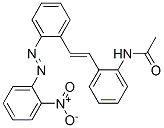 N-[2-[2-[2-[(2-니트로페닐)아조]페닐]에테닐]페닐]아세트아미드