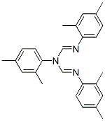 N,N'-ビス(2,4-ジメチルフェニル)-N-{[(2,4-ジメチルフェニル)イミノ]メチル}メタンイミドアミド