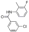 3-클로로-N-(3-플루오로-2-메틸페닐)벤즈아미드