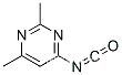 피리미딘, 4-이소시아네이토-2,6-디메틸-(9CI)