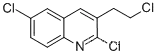 2-클로로-3-(2-클로로에틸)-6-클로로퀴놀린