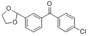 4'-CHLORO-3-(1,3-DIOXOLAN-2-YL)벤조페논