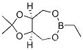 (3aS,8aR)-6-エチルテトラヒドロ-2,2-ジメチル-1,3-ジオキソロ[4,5-e][1,3,2]ジオキサボレピン