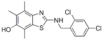6-벤조티아졸롤, 2-[[(2,4-디클로로페닐)메틸]아미노]-4,5,7-트리메틸-