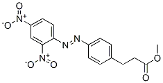 4-[(2,4-디니트로페닐)아조]벤젠프로판산 메틸 에스테르