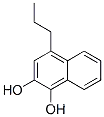 1,2-나프탈렌디올, 4-프로필-(9CI)