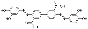 4,4'-비스[(3,4-디히드록시페닐)아조]-1,1'-비페닐-3,3'-디카르복실산