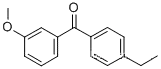 4-ETHYL-3'- 메 톡시 벤조 페논