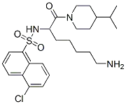 4-イソプロピル-1-[7-アミノ-2-[[(5-クロロ-1-ナフタレニル)スルホニル]アミノ]-1-オキソヘプチル]ピペリジン