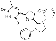5'-DEOXY-5'-(1,3-디페닐-2-이미다졸리디닐)티미딘