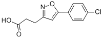 5-(4-클로로페닐)이속사졸-3-프로피온산&