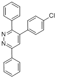 피리다진, 4-(4-클로로페닐)-3,6-디페닐-