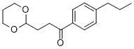 3-(1,3-DIOXAN-2-YL)-4'-N-프로필 프로피오페논