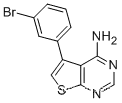 5- (3- 브로 모 페닐) 티에 노 [2,3-D] 피리 미딘 -4- 아민
