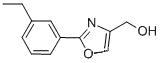 [2-(3-ETHYL-PHENYL)-OXAZOL-4-YL]-메탄올