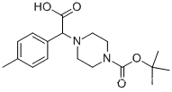 2- (4-BOC- 피 페라 지닐) -2- (4- 메틸페닐) 아세 틱산