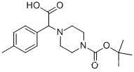 2- (4-BOC- 피 페라 지닐) -2- (4- 메틸페닐) 아세 틱산
