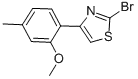 2-브로모-4-(2-메톡시-4-메틸-페닐)-티아졸