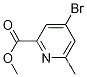 2-피리딘카르복실산, 4-broMo-6-메틸-, 메틸 에스테르