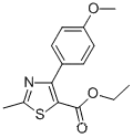 에틸 4-(4-메톡시페닐)-2-메틸티아졸-5-카르복실레이트