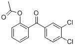 2-ACETOXY-3 ', 4'- 디클로로 벤조 페논