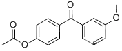 4-ACETOXY-3'- 메 톡시 벤조 페논